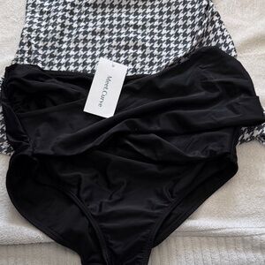 MeatCurve Houndstooth Black Bikini